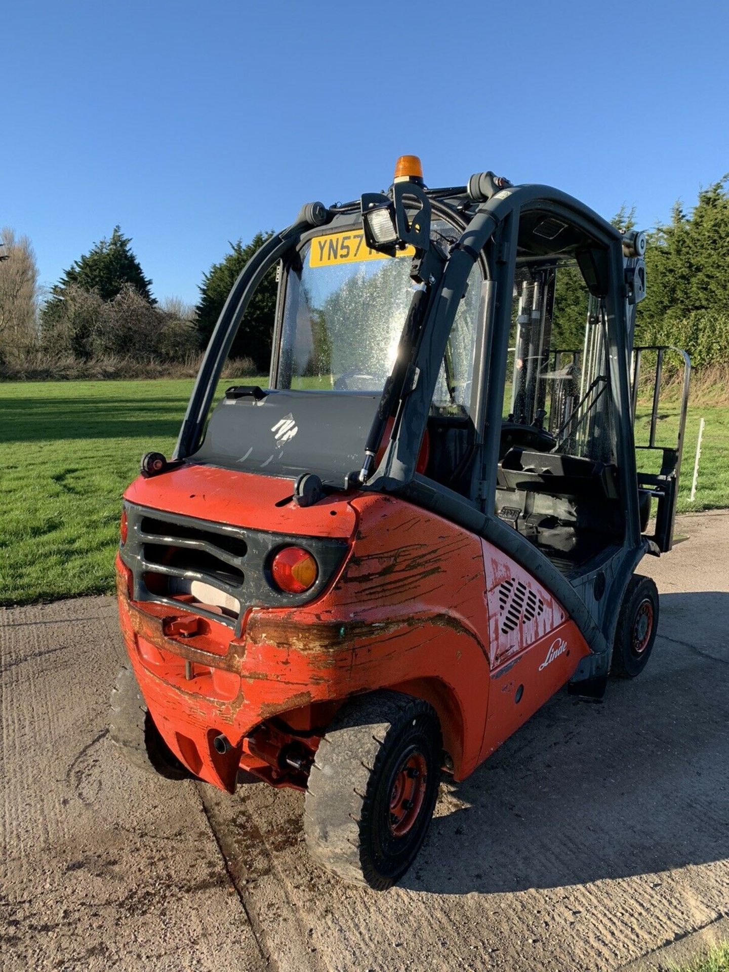 Linde H25 Gas Container Spec Forklift 3900 Hours F - Image 3 of 4