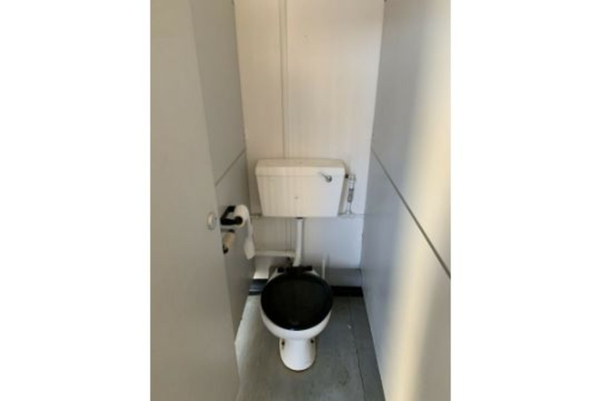 Portable Toilet Block Steel Site Loo 2 + 1 - Bild 8 aus 11