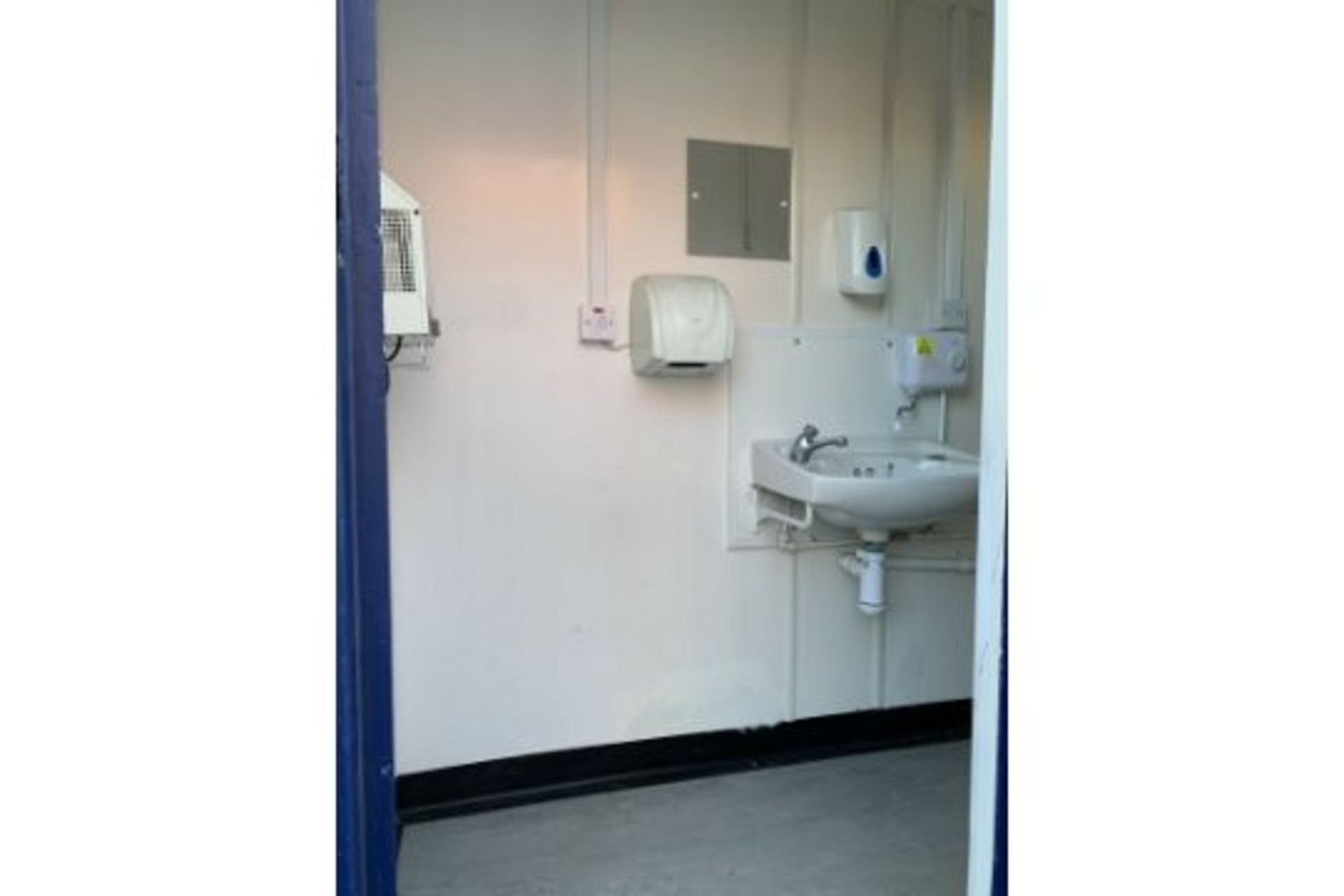 Portable Toilet Block Site Loo Anti Vandal Steel C - Image 13 of 14