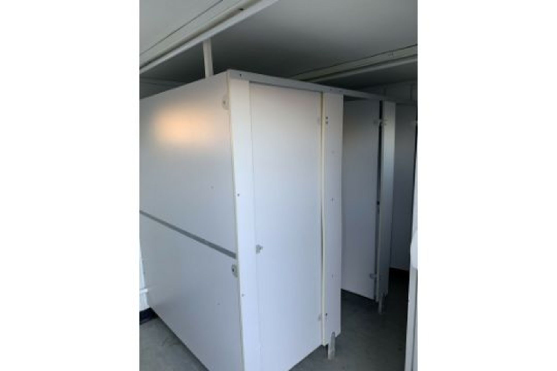 Portable Toilet Block Site Loo Cabin Steel Contain - Image 5 of 10