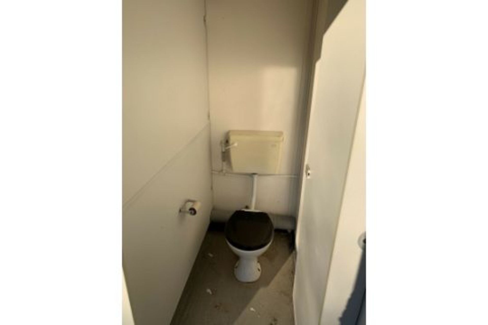 Portable Toilet Block Site Loo Anti Vandal Steel C - Image 12 of 14