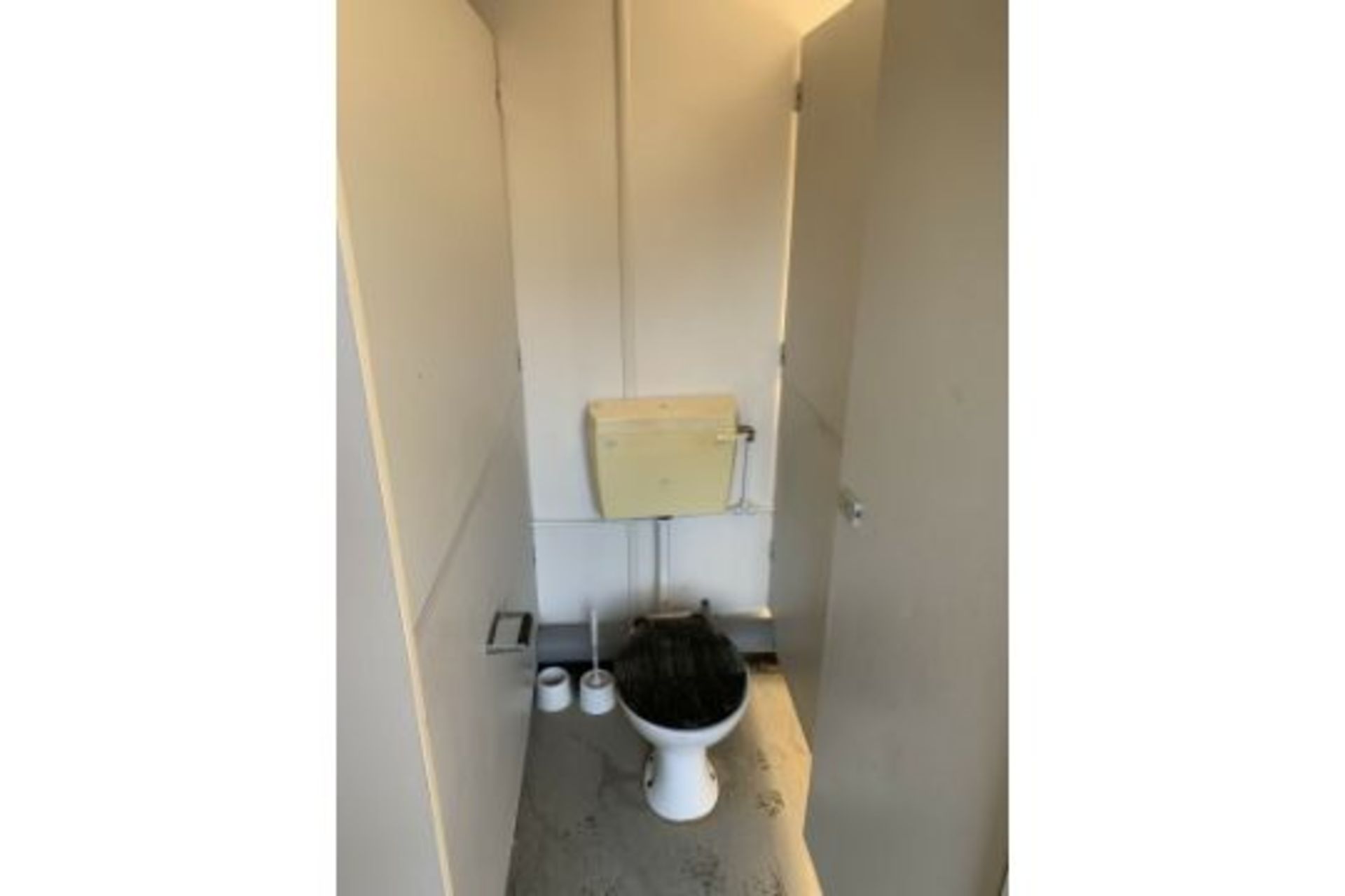 Portable Toilet Block Site Loo Anti Vandal Steel C - Image 11 of 14