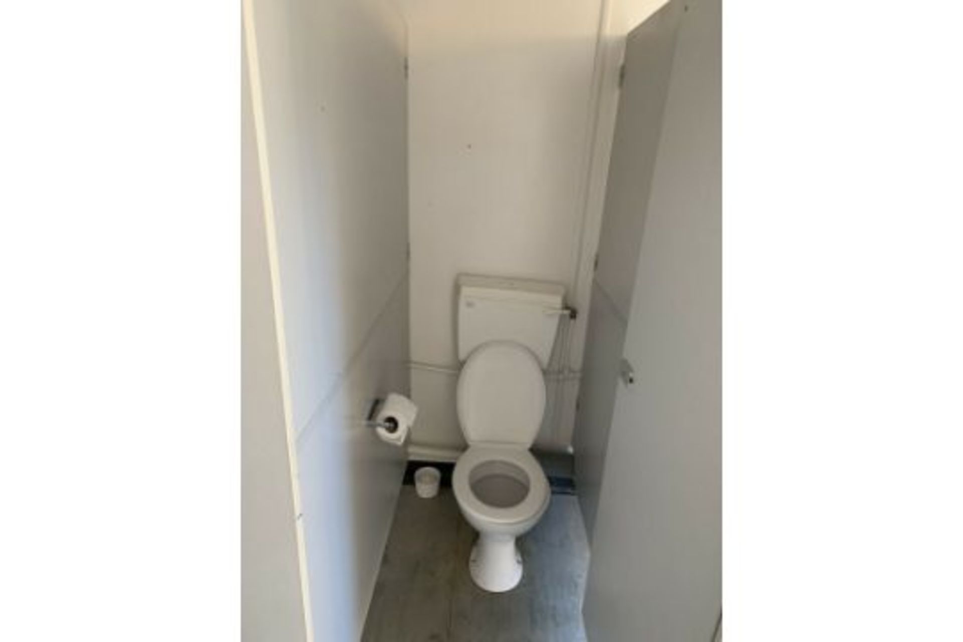 Portable Toilet Block Site Loo Anti Vandal Steel C - Image 9 of 14