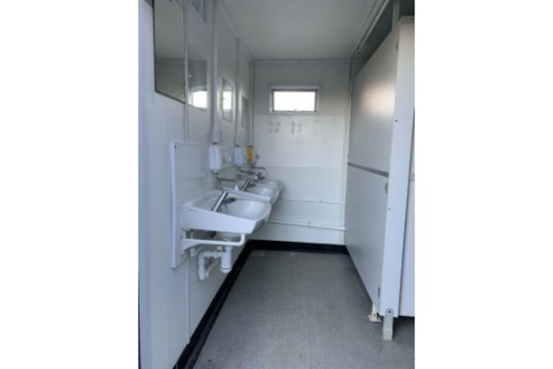 Portable Toilet Block Site Loo Cabin Steel Contain - Image 4 of 10