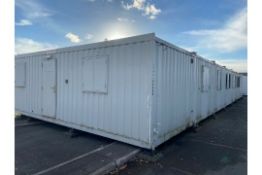 28ft x 70ft 7 Bay Modular Building Anti Vandal Mod