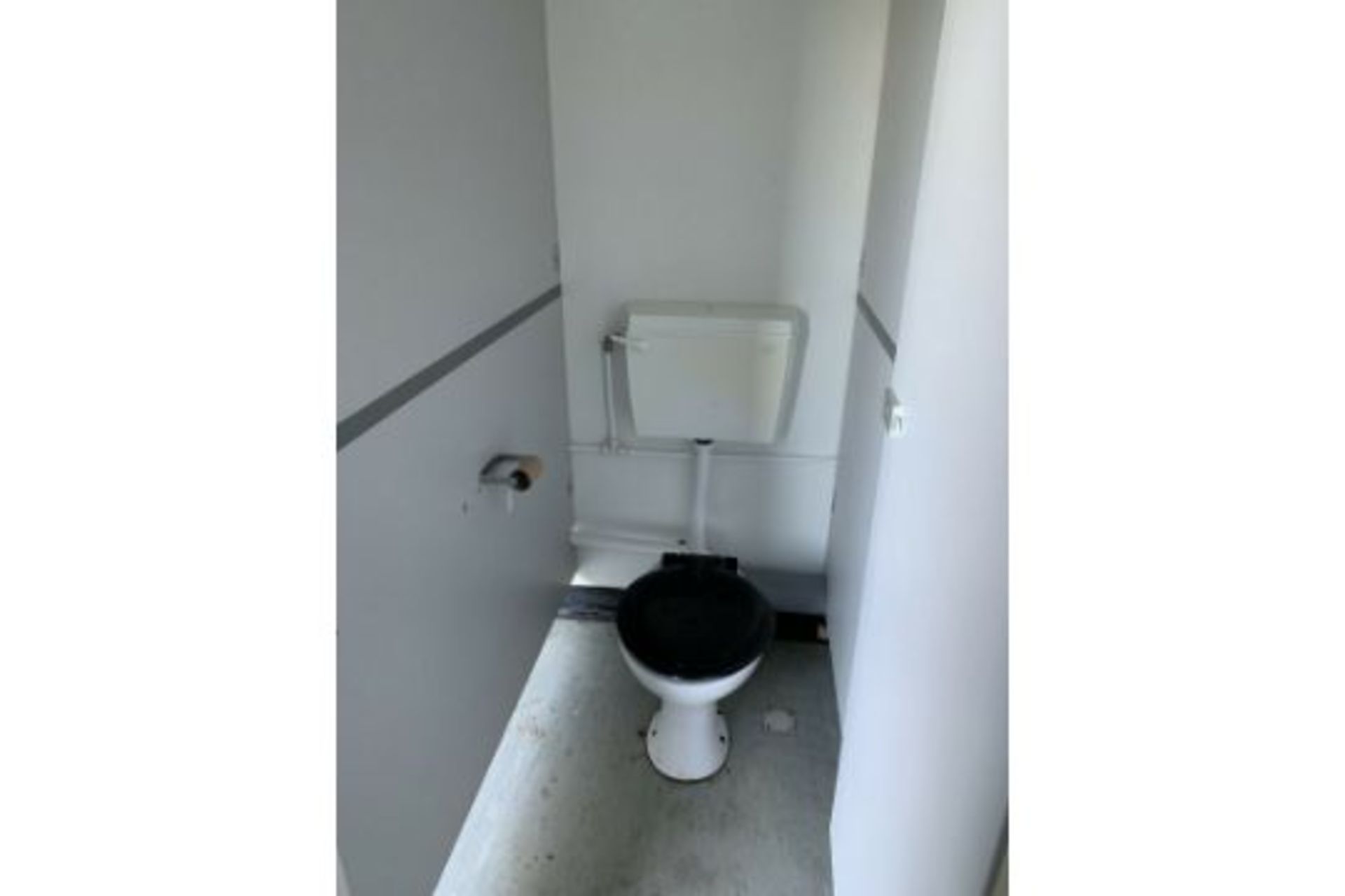 Portable Toilet Block Site Loo Cabin Steel Contain - Image 7 of 10