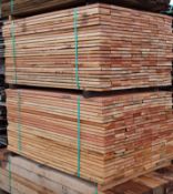 100x Softwood Unseasoned Sawn Mixed Larch / Douglas Fir Boards / Planks / Cladding