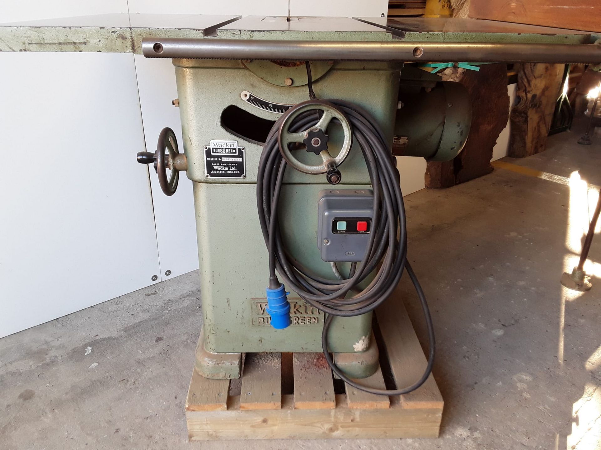 Wadkin Bursgreen Panel Table Saw - Image 9 of 10