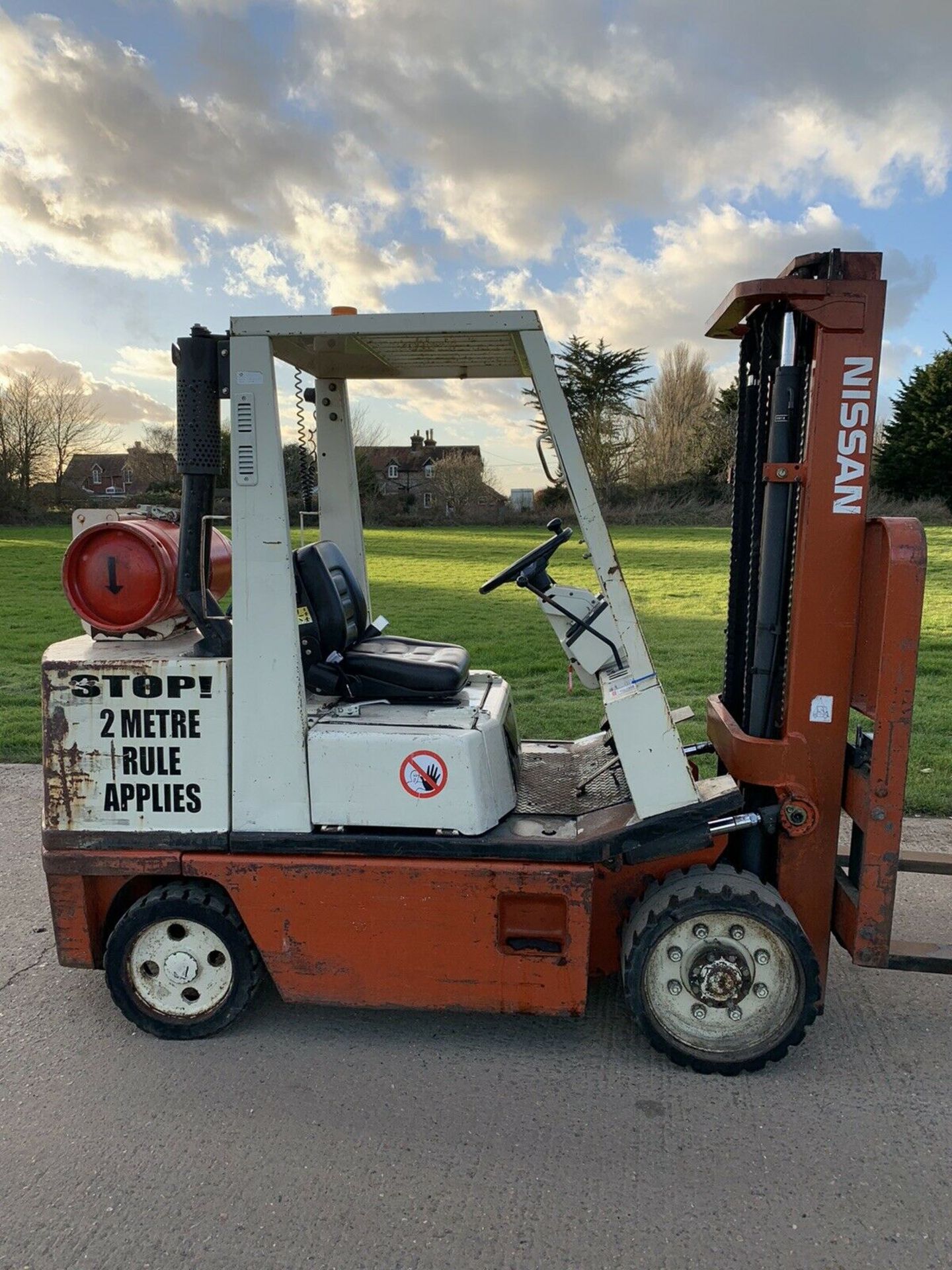 Nissan 3.5 Tonne Gas Forklift - Image 4 of 4