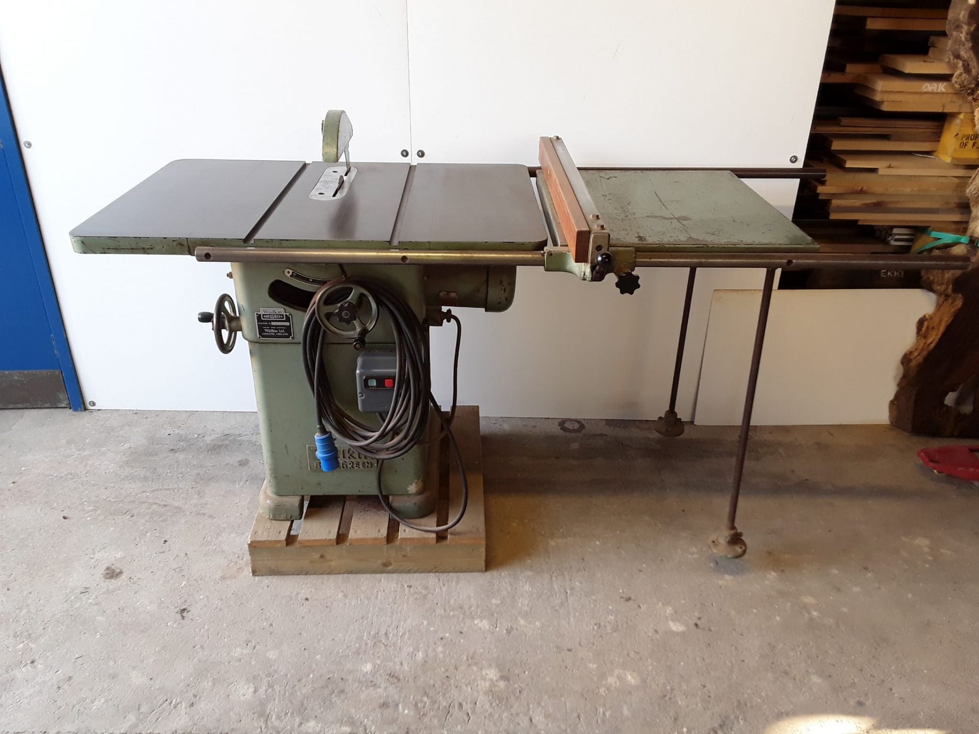 Wadkin Bursgreen Panel Table Saw