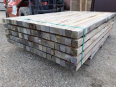 100x Softwood Timber Unseasoned Sawn Mixed Larch / Douglas Fir Posts / Offcuts