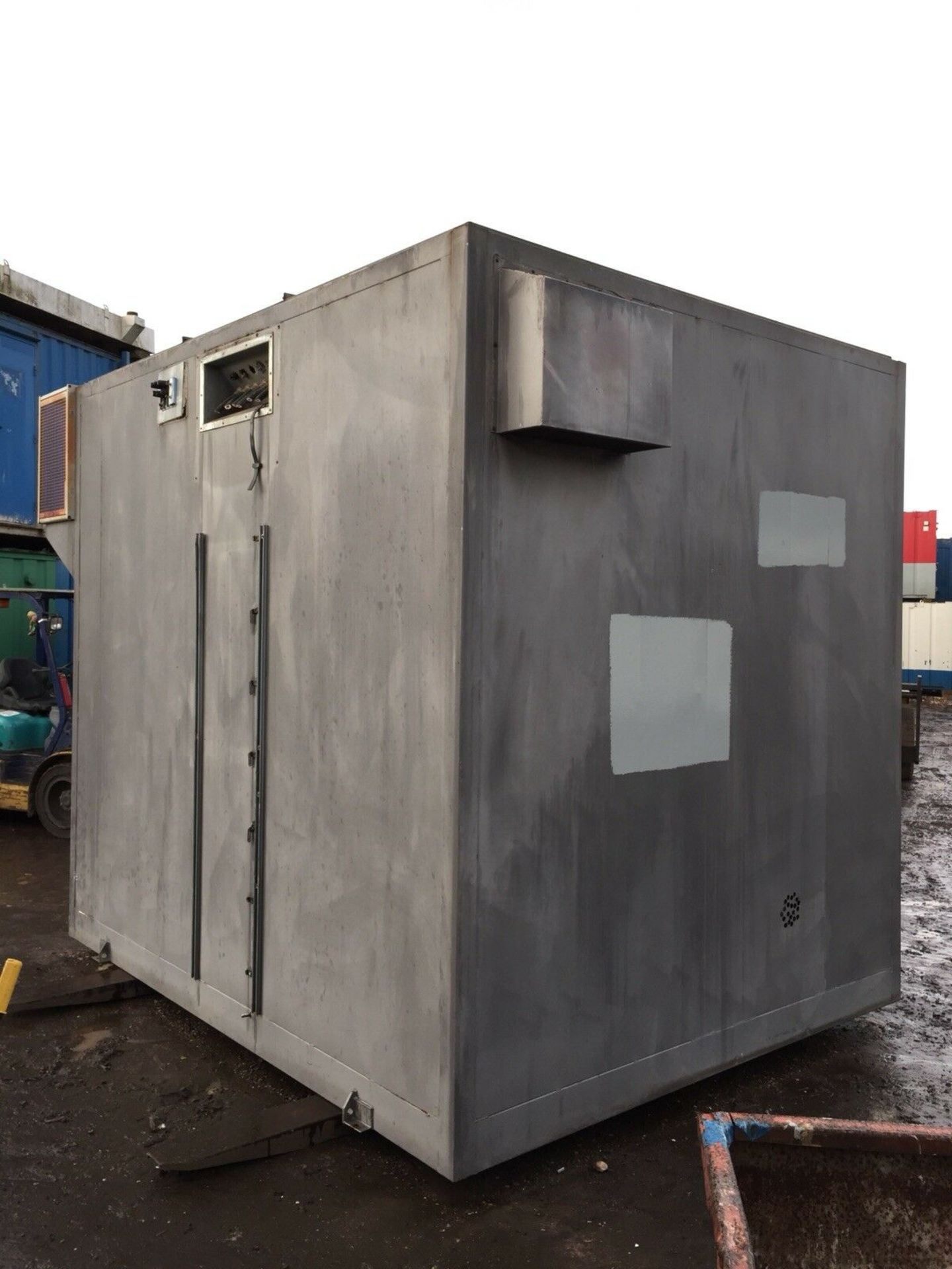 12ft Storage Container Site Office Portable Cabin With Air Conditioning Store - Image 10 of 11