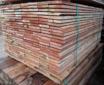 100x Softwood Unseasoned Sawn Mixed Larch / Douglas Fir Boards / Planks / Cladding