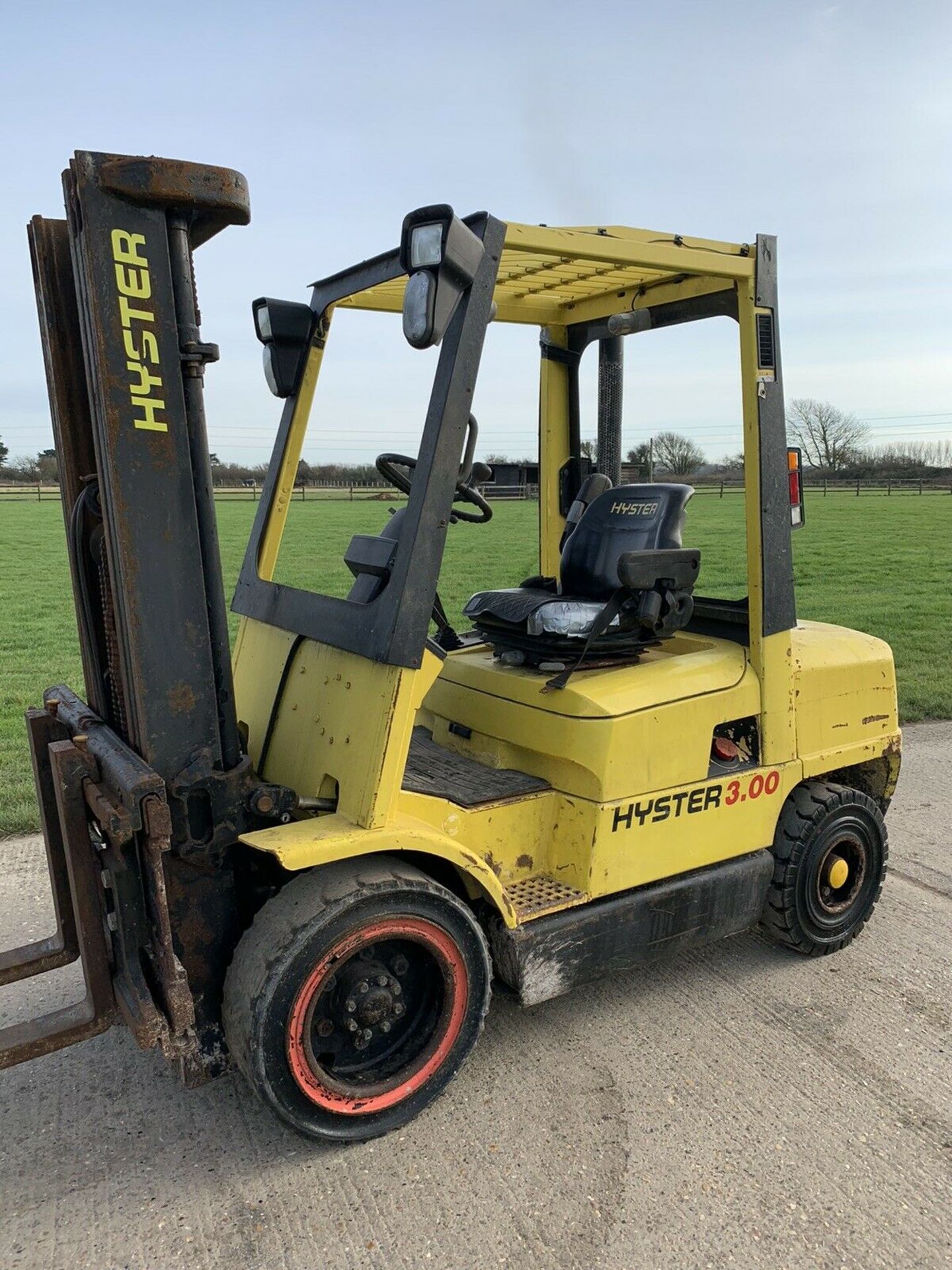 Hyster 3 Tonne Diesel Forklift 4.7 Container Spec Triple Mast