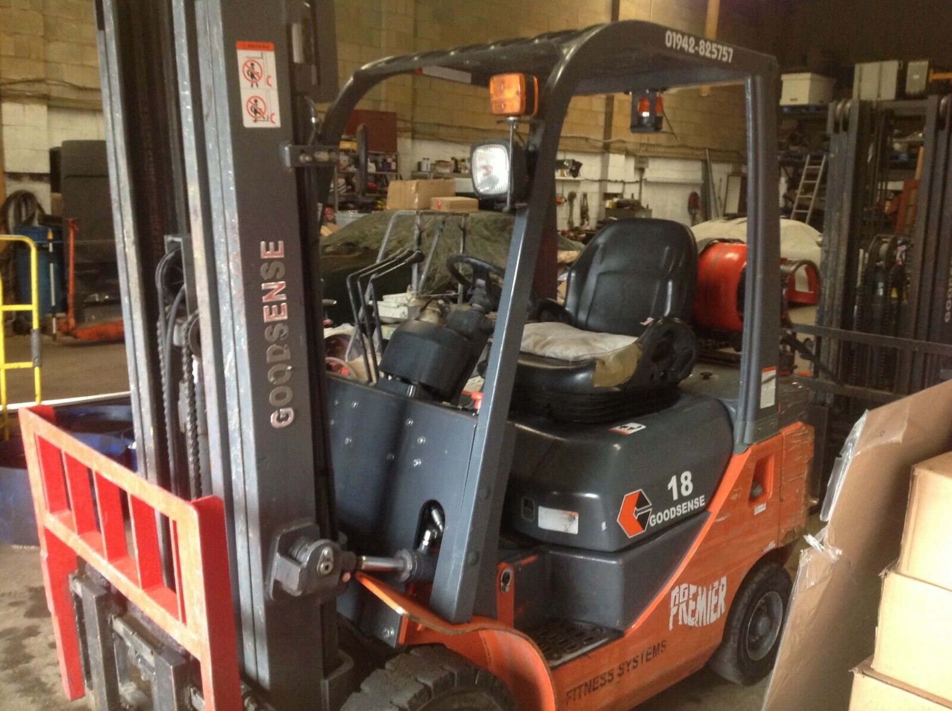 Goodsense 1.8 ton gas forklift - Image 4 of 6