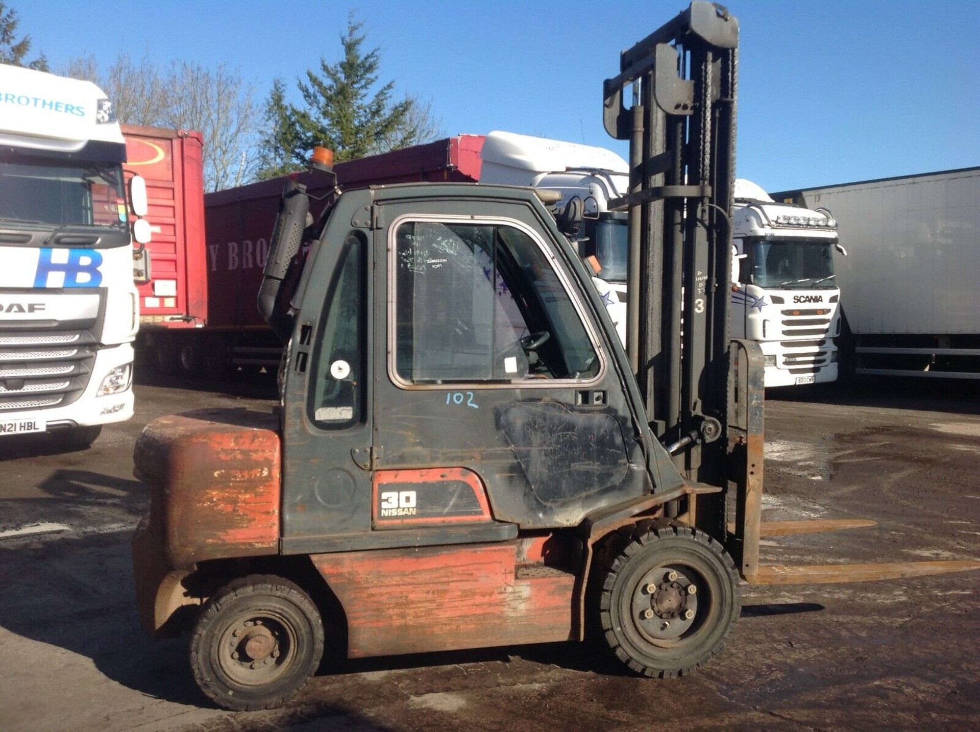 Nissan 3.0 ton diesel Forklift - Image 2 of 7