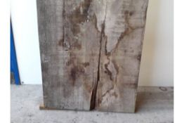 Hardwood Air Dried Sawn Square Edged English Elm Slab