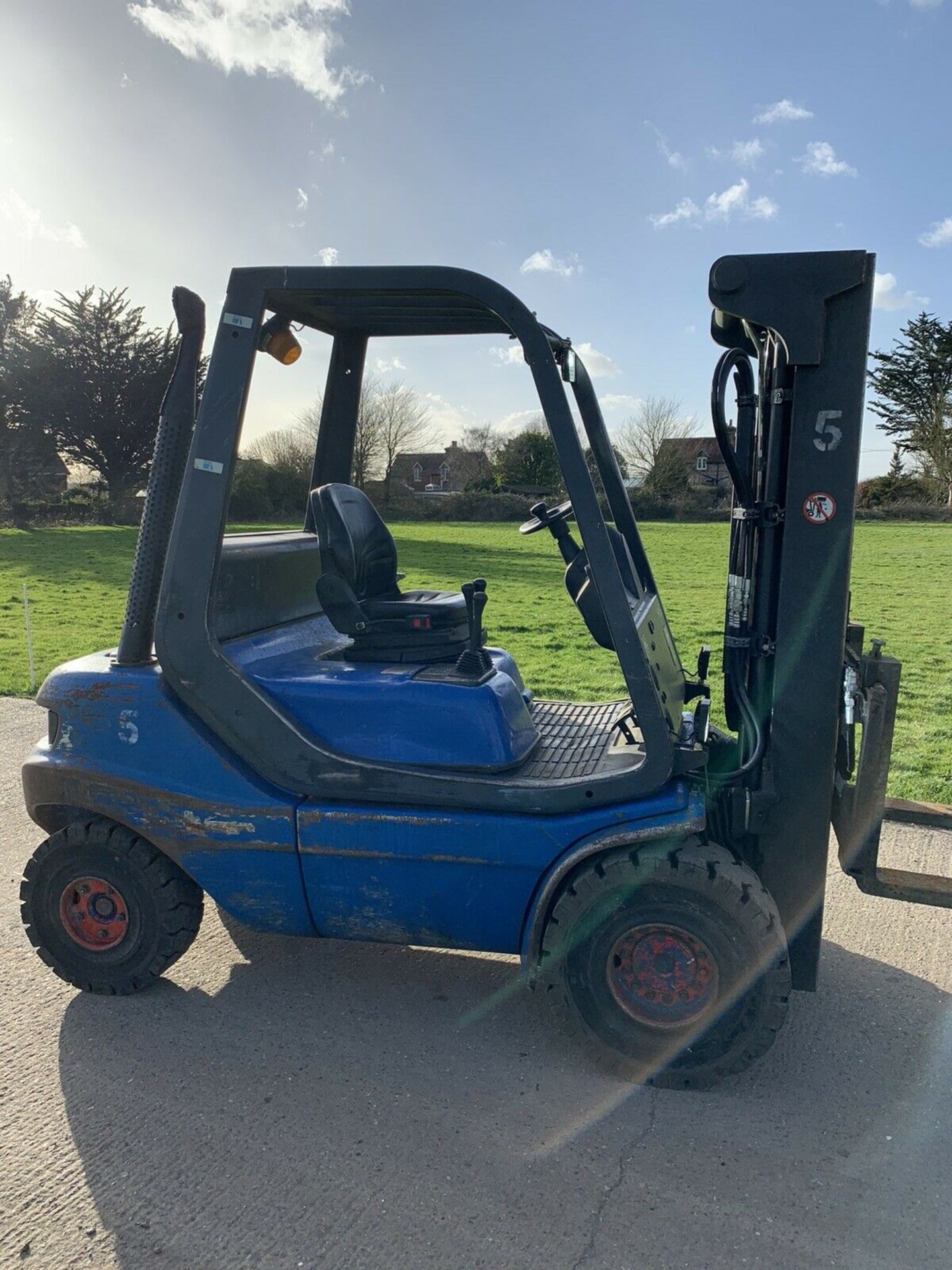 Linde 3 Tonne Diesel Contanier Spec Forklift - Image 3 of 5