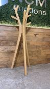 Solid Timber Coat Stand