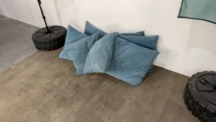 Set Of Blue Cushions x22