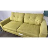 Two Seater Green Sofa