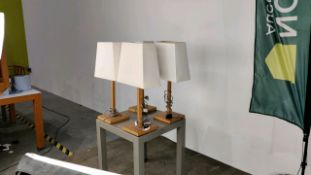 Bedside Lamp x4