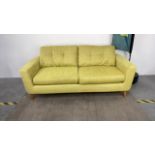 Two Seater Green Sofa