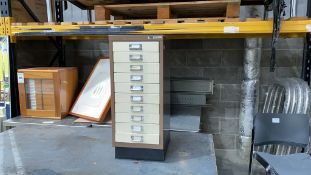 Metal drawers x10