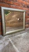 Wall Mirror With Gold Coloured Frame