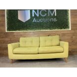 Two Seater Green Sofa