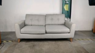 Two Seater Grey Sofa