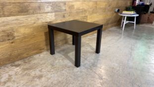 Black LACK Side Table