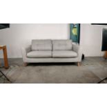 Two Seater Grey Sofa