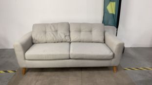 Two Seater Grey Sofa