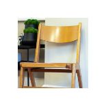 Mid Century Wooden Chair x1