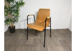 Beaded Handle Chair x1