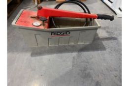 Ridgid 1450 Pressure Tester-Manual Pump