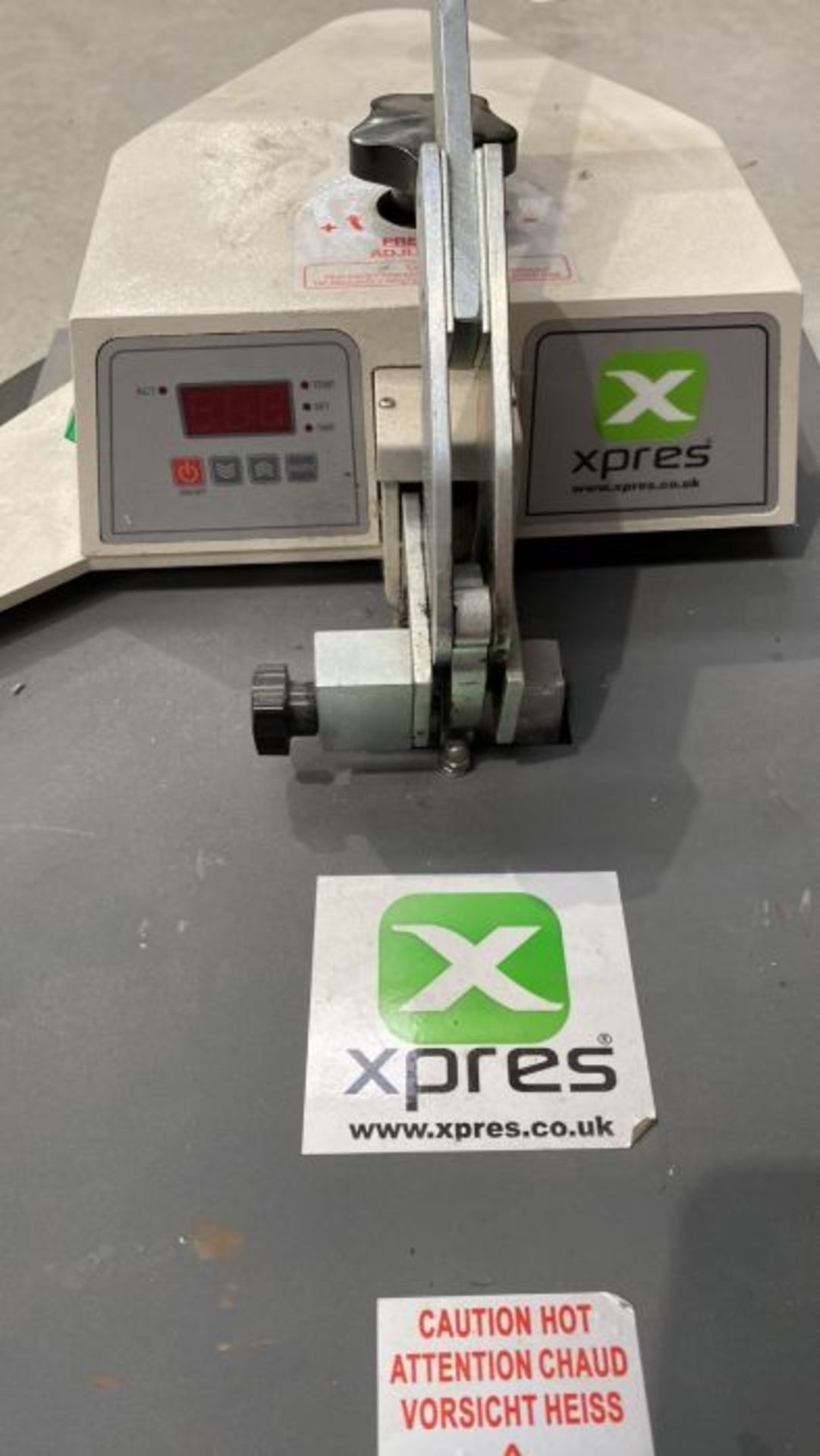 Adkins Xpres Pneumatic Swivel Heat Press - Image 2 of 4