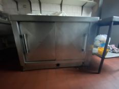 1 Gas Hot Plater Stainless Steal