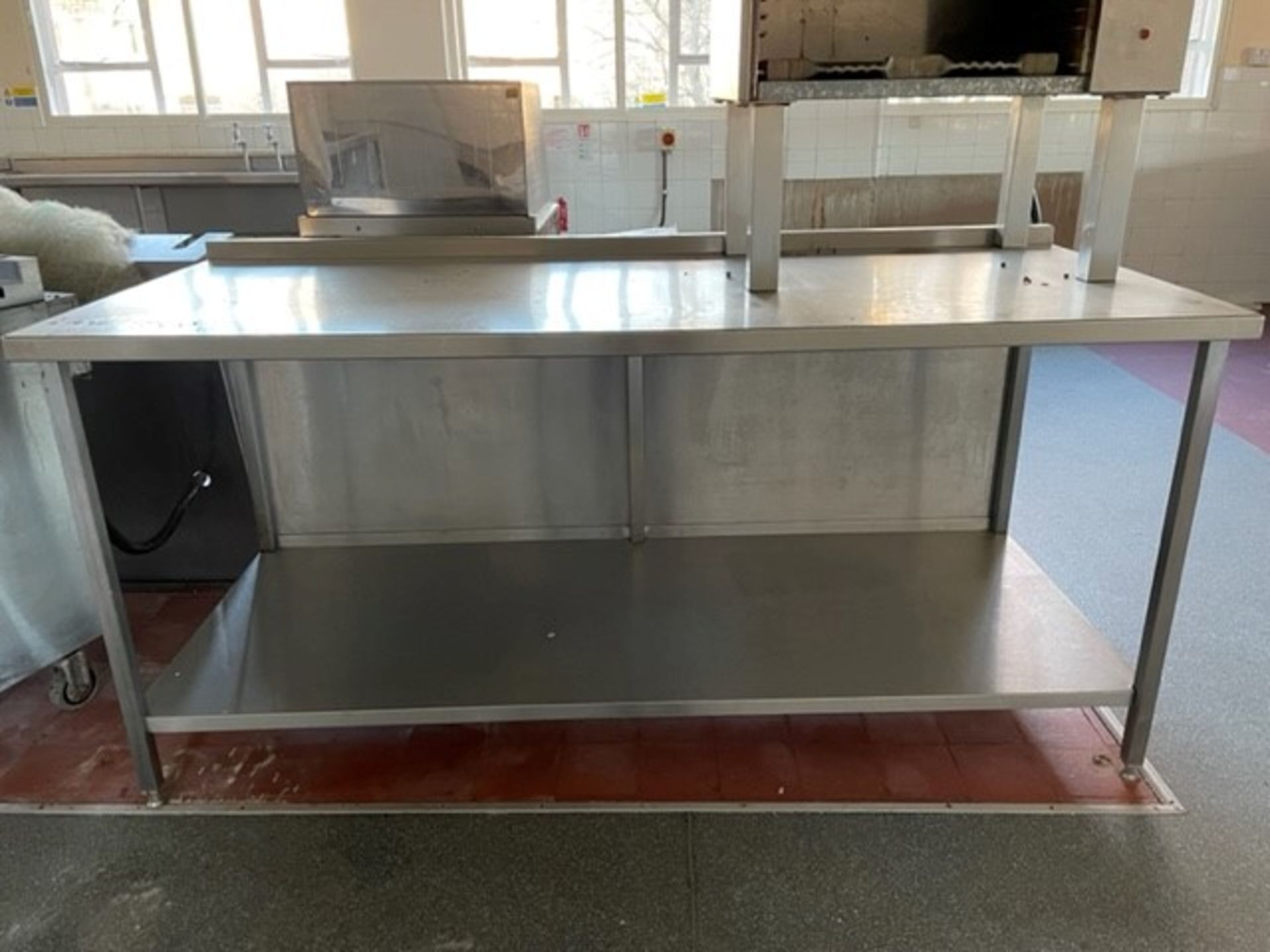 Stainless Steel Worksurface Table/ Bench - Image 2 of 2