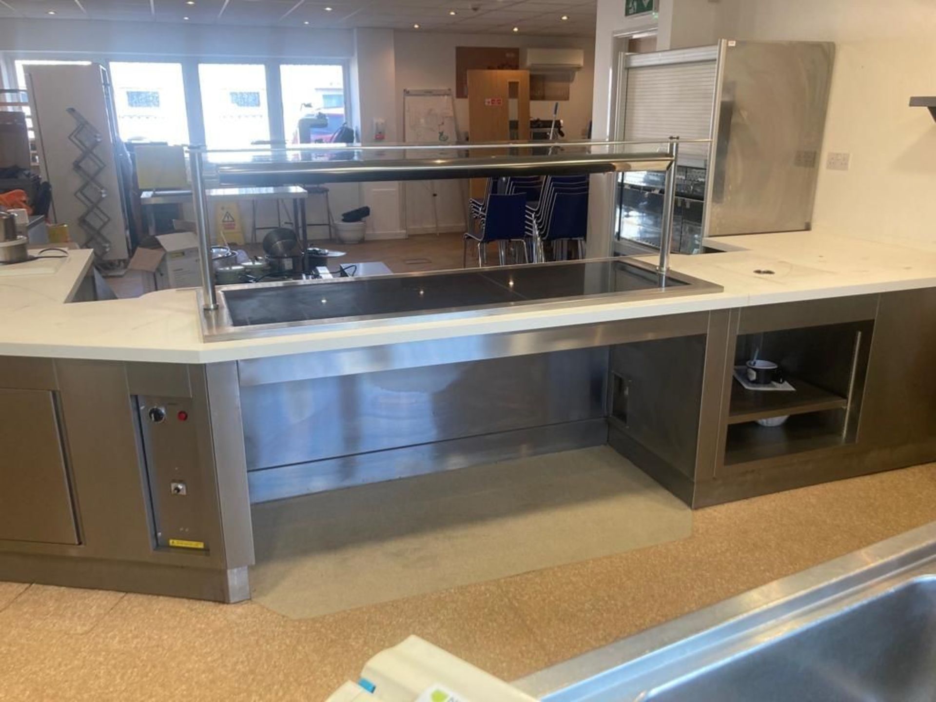 Bespoke Commercial Catering Counter With Heated pot Unit - Image 3 of 7