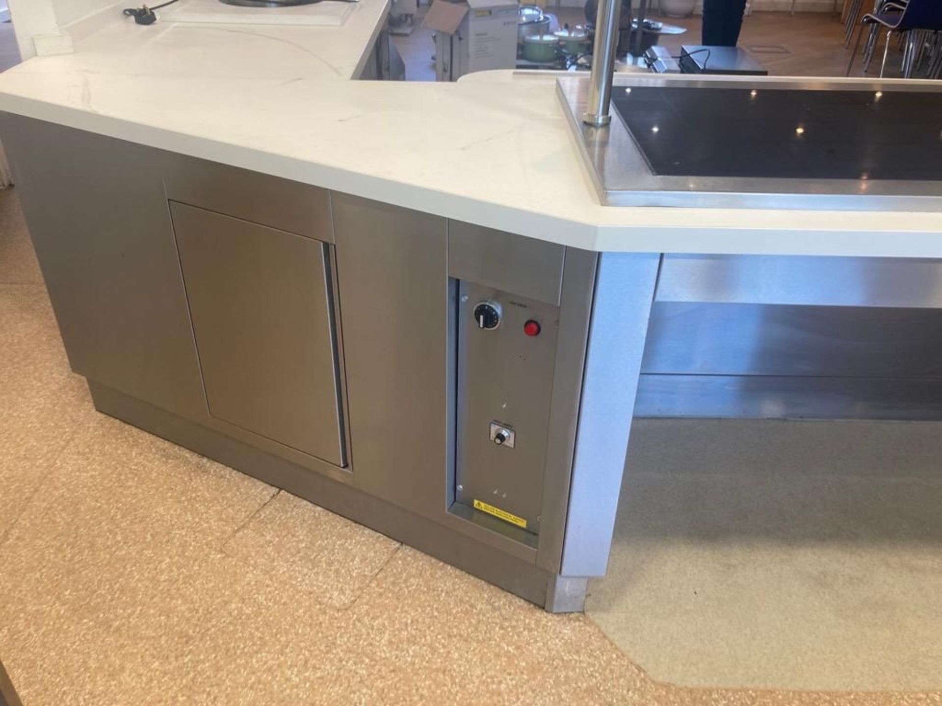 Bespoke Commercial Catering Counter With Heated pot Unit - Image 5 of 7
