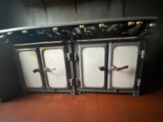 8 burner Chester cooker double oven