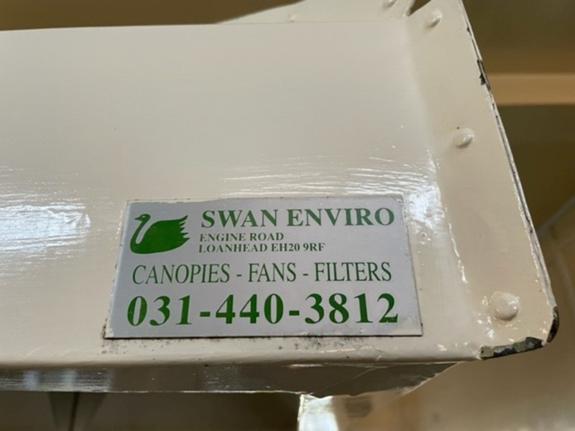 Swan Extractor Canopy - Image 3 of 3