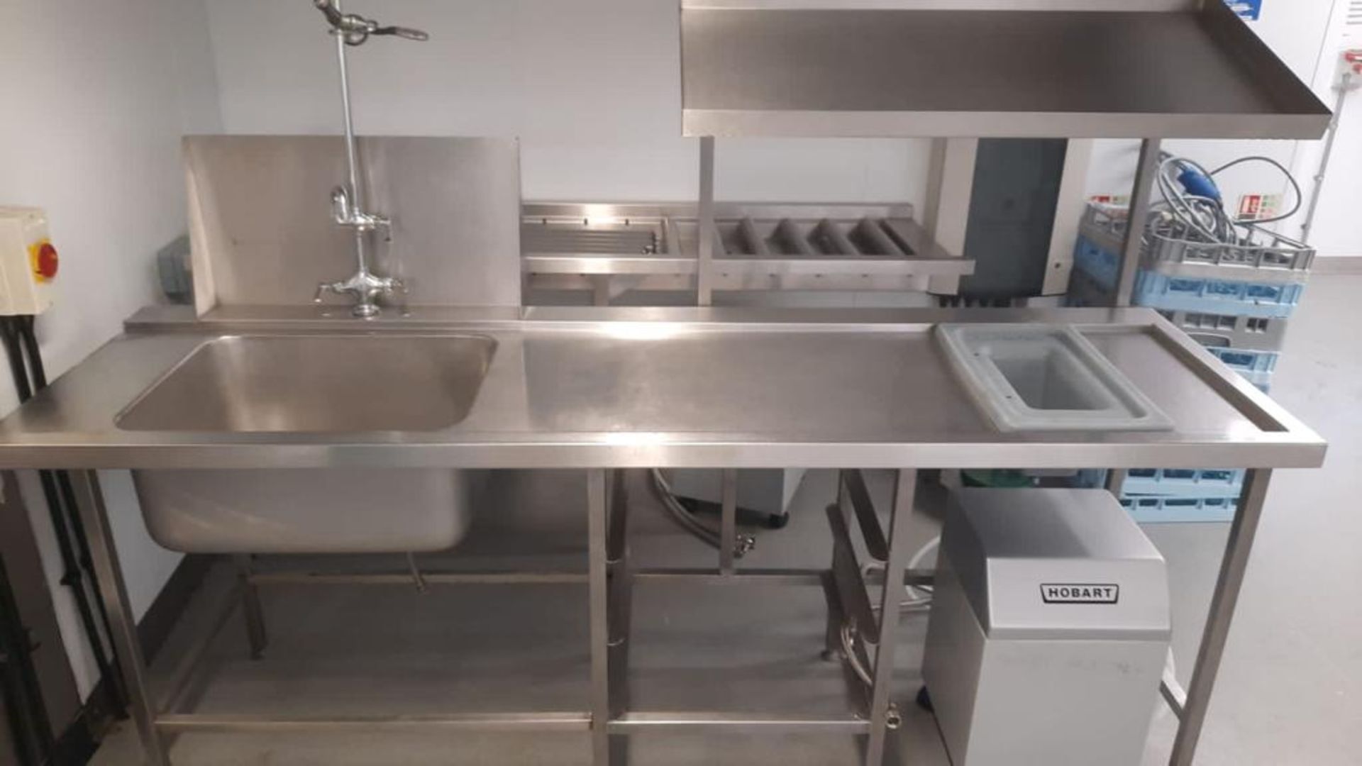 Hobart Can/l/acdschp Rack Dishwasher - Bild 2 aus 5