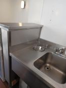 Sink Unit with Hot Water Tank Includes Hand Wash Sink