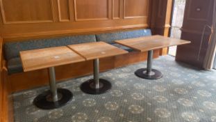 Banquette Seat & Tables