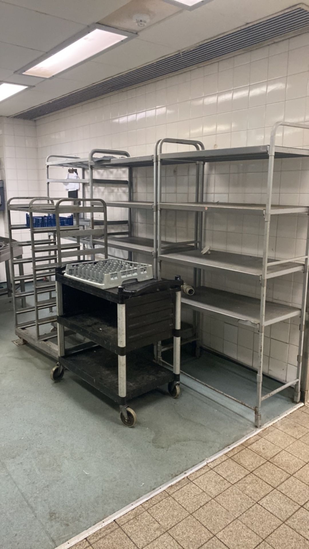 X3 Shelving Units & X2 Trolleys - Image 2 of 5