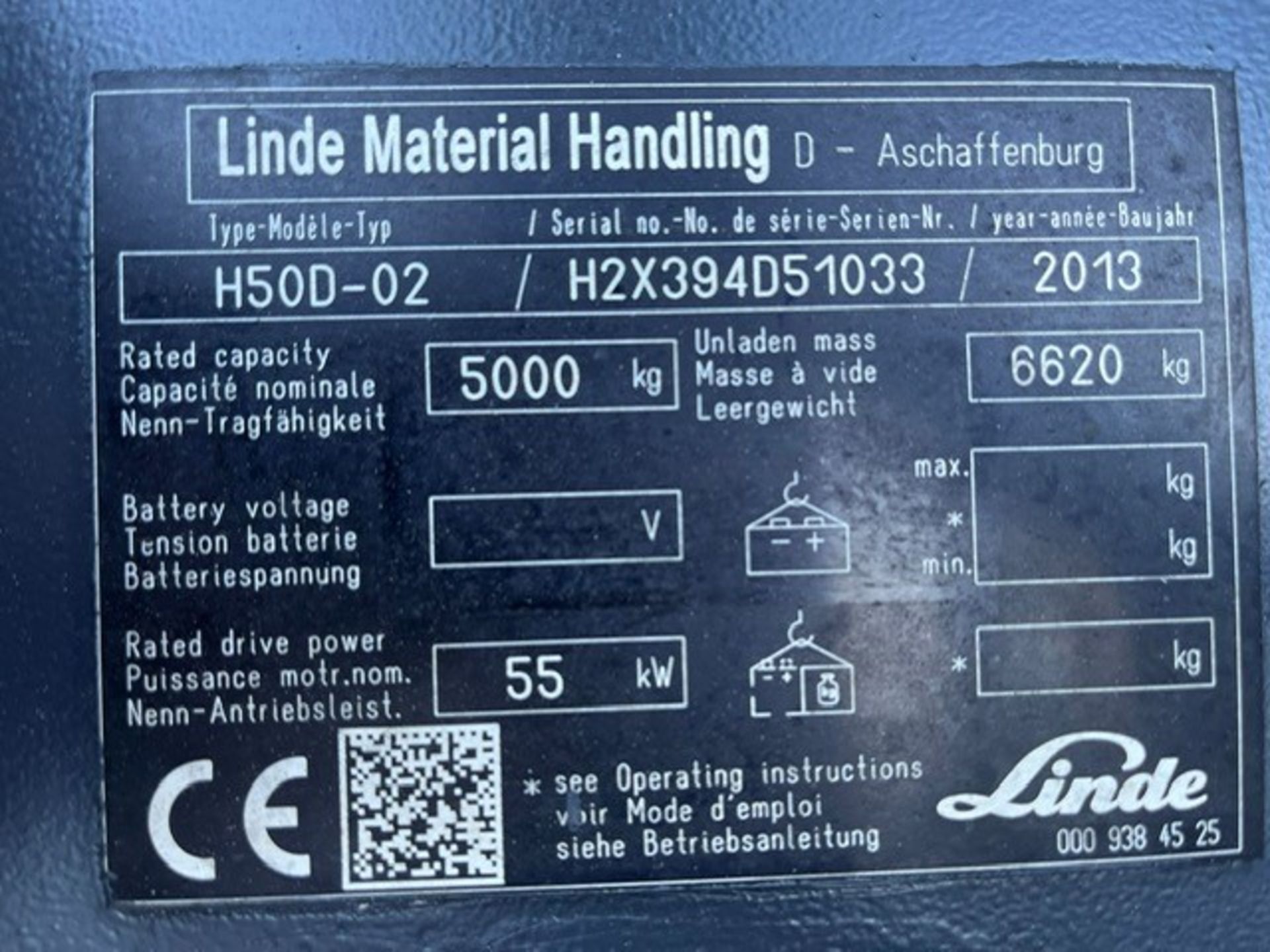 Linde H50D - Image 5 of 8