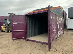20ft Portable Storage Container Shipping Container Anti Vandal Steel